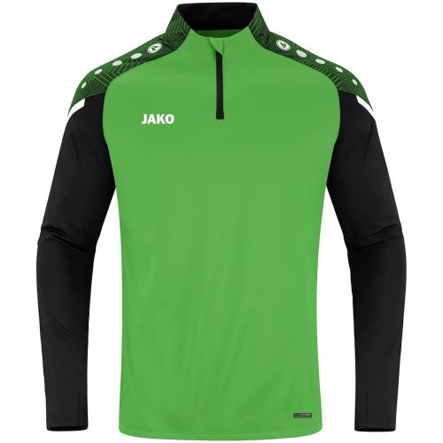 Preview: Jako Zip Top Performance - soft green/black