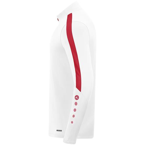 Preview: Jako Children Zip Top Power - white/red
