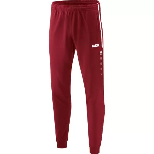Jako Polyester Trousers Competition 2.0 - wine red