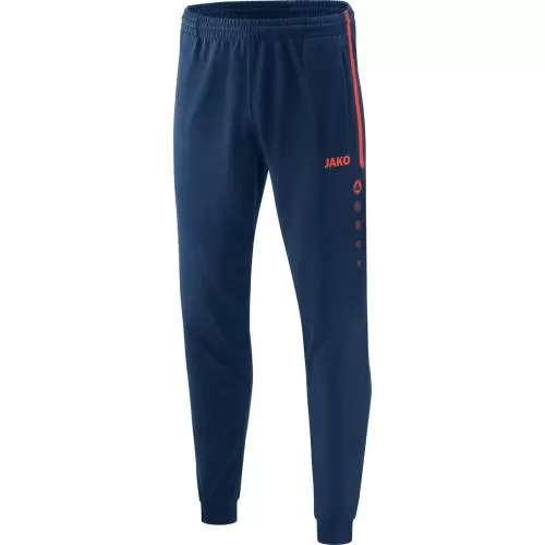 Jako Polyester Trousers Competition 2.0 - navy/flame