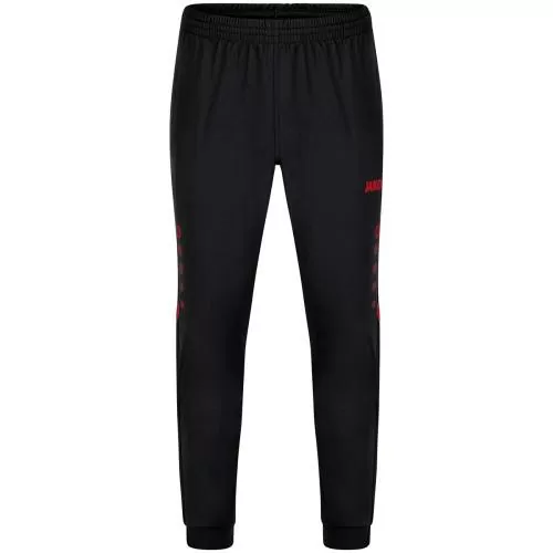 Jako Polyester Trousers Challenge - black/red