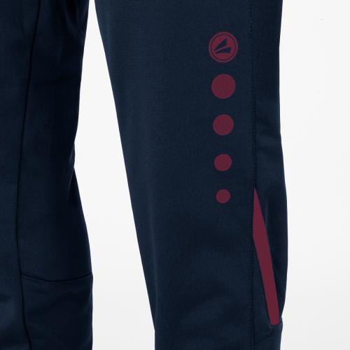 Jako Polyesterhose Challenge - marine/maroon