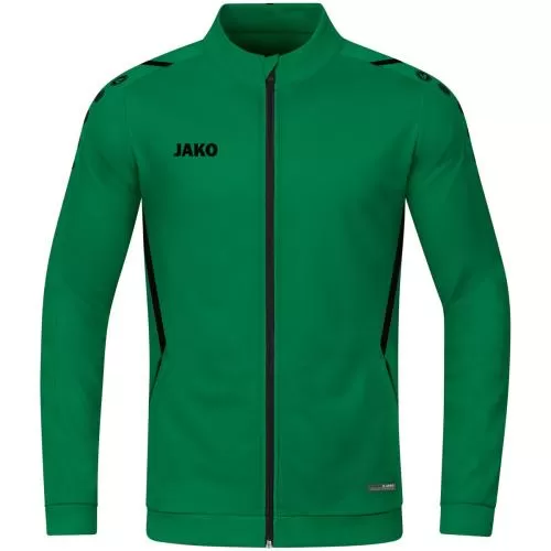 Jako Children Polyester Jacket Challenge - sport green/black