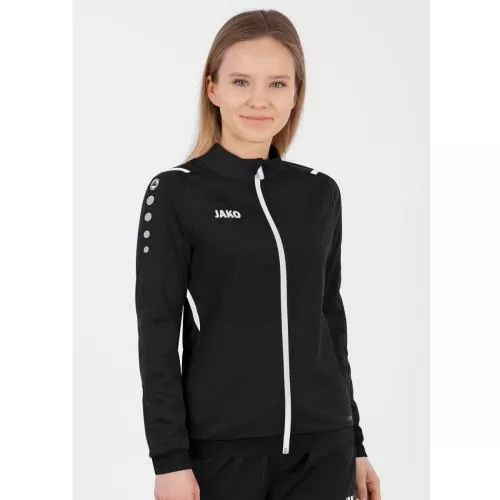 Jako Kinder Polyesterjacke Challenge - schwarz/weiß