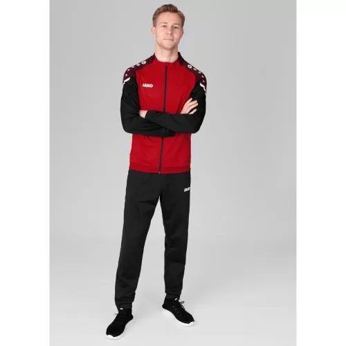 Jako Polyester Jacket Performance - red/black