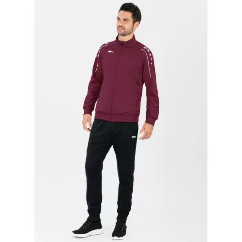 Jako Polyesterjacke Classico - maroon