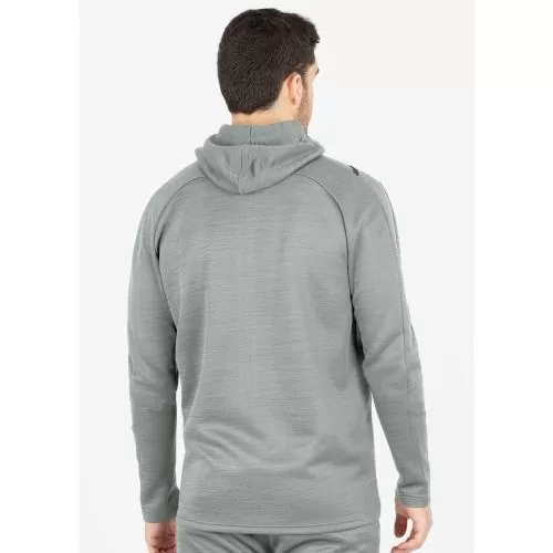 Jako Children Leisure Jacket Challenge With Hood - light grey mel./anthra light