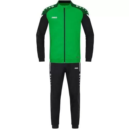 Jako Kinder Trainingsanzug Polyester Performance - soft green/schwarz