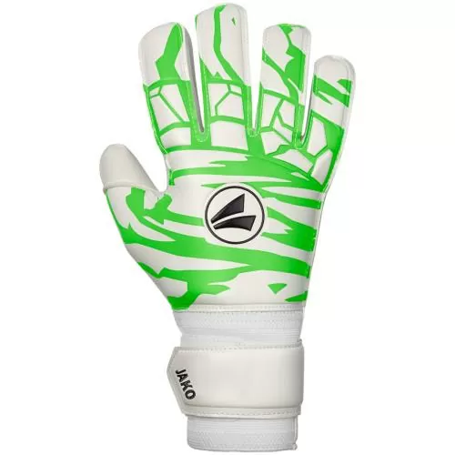 Jako GK glove Animal Basic RC - white/neon green