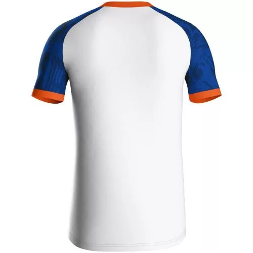 Jako Kinder Trikot Iconic KA - weiß/sportroyal/neonorange