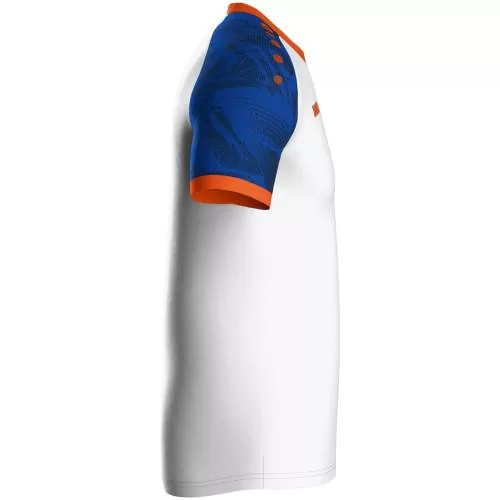 Jako Kinder Trikot Iconic KA - weiß/sportroyal/neonorange