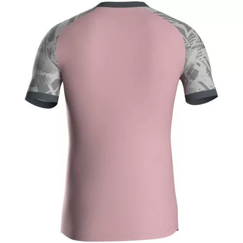Jako Children Jersey Iconic S/S - dusky pink/soft grey/anthra light