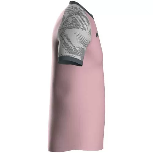 Jako Children Jersey Iconic S/S - dusky pink/soft grey/anthra light
