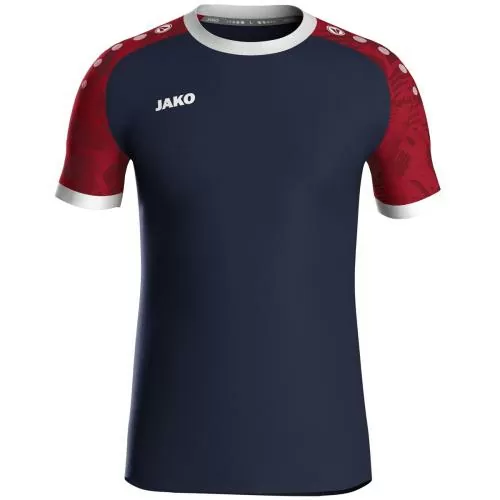 Jako Jersey Iconic S/S - navy/chili red
