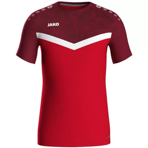 Jako T-shirt Iconic - red/wine red