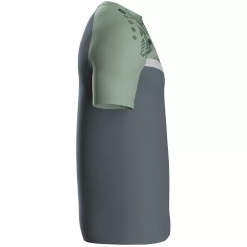 Jako Kinder T-Shirt Iconic - anthra light/mintgrün/soft grey