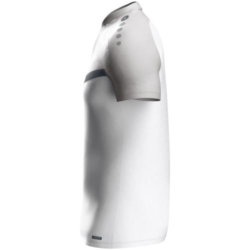 Preview: Jako Polo Iconic - weiß/soft grey/anthra light