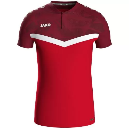 Jako Polo Iconic - red/wine red