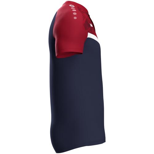 Preview: Jako Polo Iconic - marine/chili rot