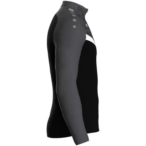 Jako Zip top Iconic - black/anthracite