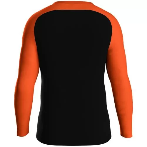 Jako Children Sweater Iconic - black/neon orange