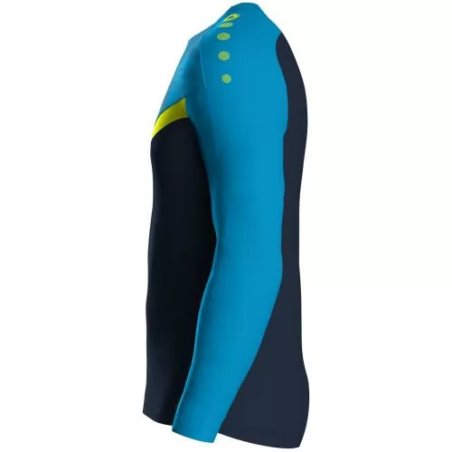 Jako Children Sweater Iconic - seablue/JAKO blue/neon yellow