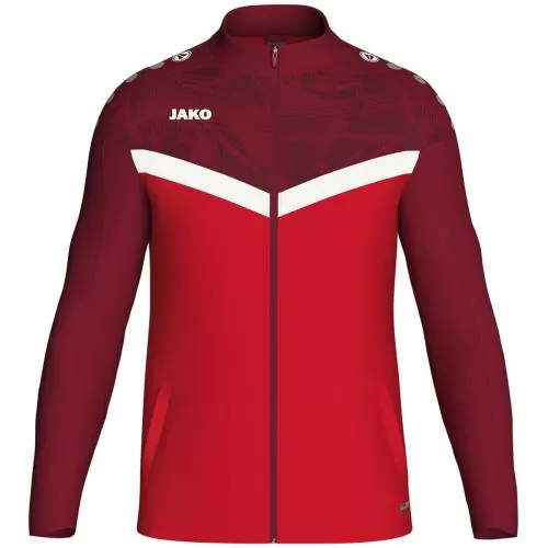 Jako Children Polyester jacket Iconic - red/wine red