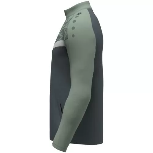 Jako Kinder Polyesterjacke Iconic - anthra light/mintgrün/soft grey