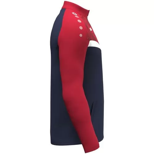Jako Polyesterjacke Iconic - marine/chili rot