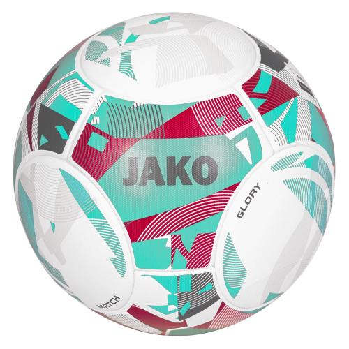 Jako Spielball Glory - weiß/rubine red/cool gray