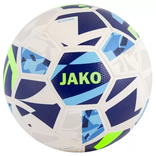 Jako Lightball Iconic - weiß/navy/neongrün, 350g