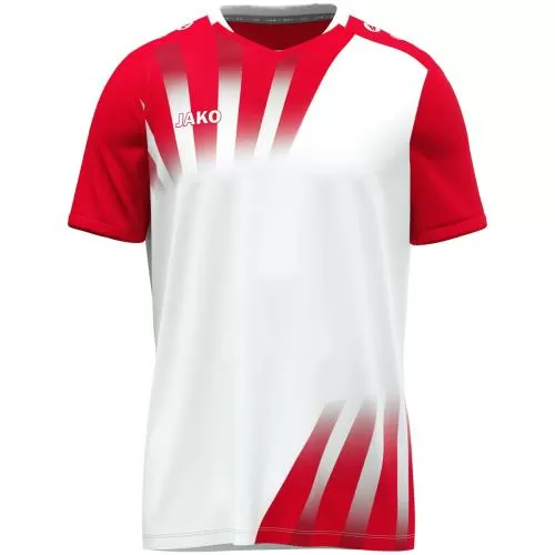Jako Jersey Vintage S/S - white/red