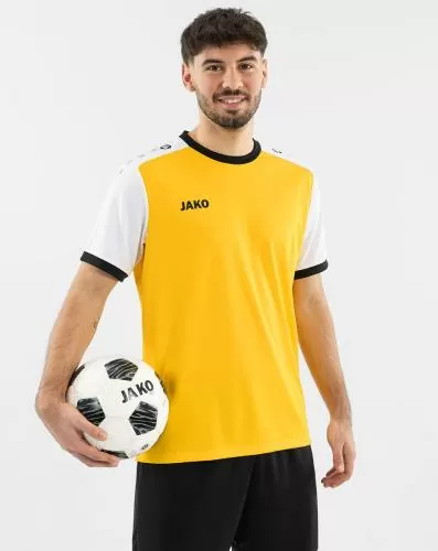 Jako Kinder Trikot Dynamic KA - gelb/weiß/schwarz