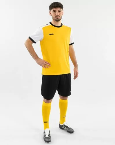 Jako Kinder Trikot Dynamic KA - gelb/weiß/schwarz