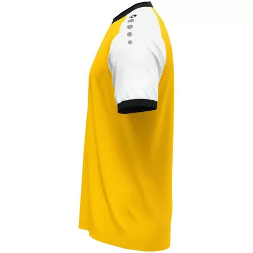 Jako Kinder Trikot Dynamic KA - gelb/weiß/schwarz