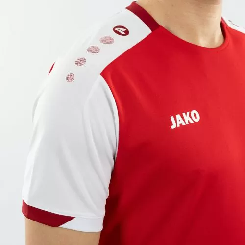 Jako Children T-Shirt Dynamic - red/white/dark red
