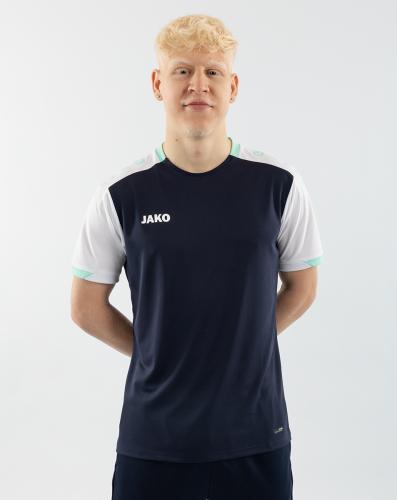 Jako T-Shirt Dynamic - seablue/white/mint