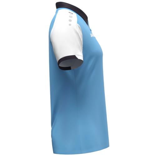 Preview: Jako Polo Dynamic Women - skyblue/white/seablue
