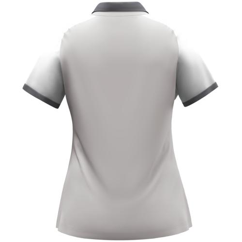 Preview: Jako Polo Dynamic Women - lightgrey/white/grey