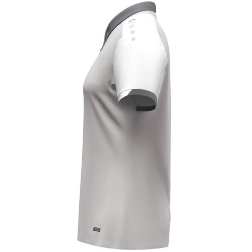 Preview: Jako Polo Dynamic Women - lightgrey/white/grey