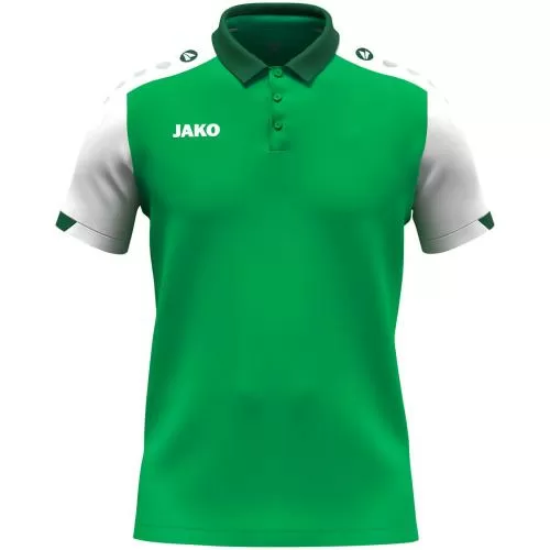 Jako Polo Dynamic - green/white/dark green