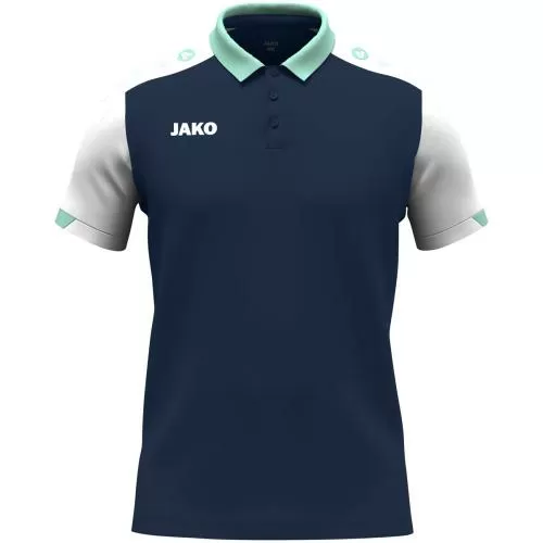 Jako Polo Dynamic - seablue/white/mint