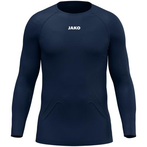 Preview: Jako Longsleeve Lightweight - seablue