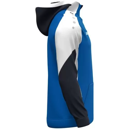 Jako Children Zip hoodie Dynamic - royal/white/seablue