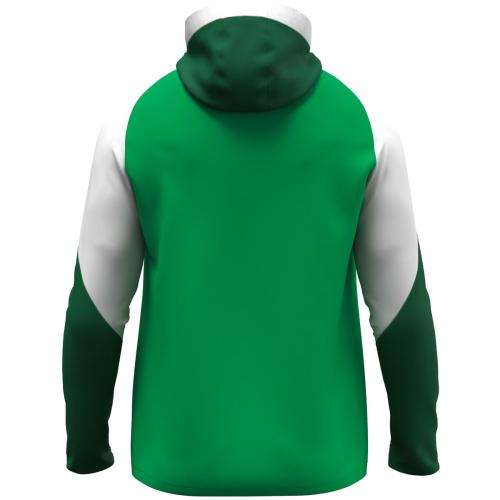 Preview: Jako Hooded jacket Dynamic - green/white/dark green