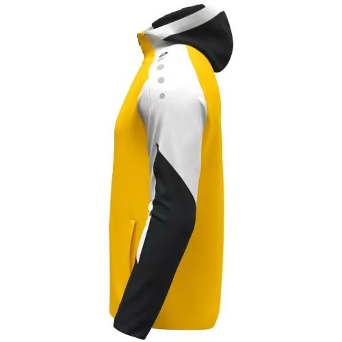 Jako Hooded jacket Dynamic - yellow/white/black
