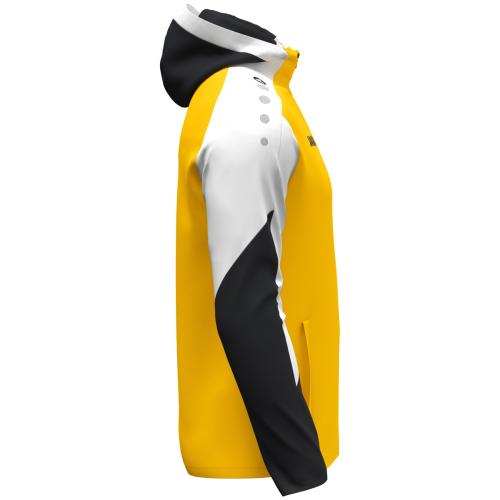 Preview: Jako Hooded jacket Dynamic - yellow/white/black