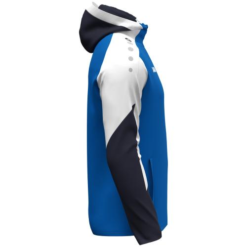 Preview: Jako Hooded jacket Dynamic - royal/white/seablue