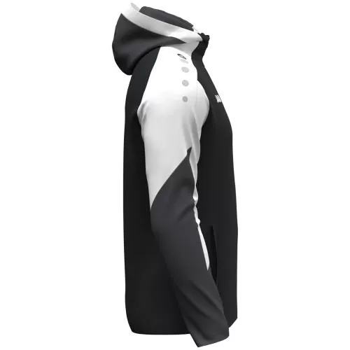 Jako Hooded jacket Dynamic - black/white/anthracite