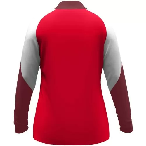 Jako Ziptop Dynamic Damen - rot/weiß/dunkelrot